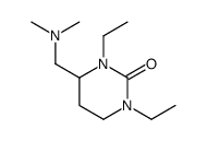4-[(dimethylamino)methyl]-1,3-diethyl-1,3-diazinan-2-one Structure