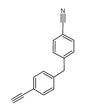 4,4-二乙炔二苯甲烷结构式