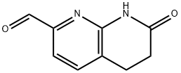 5,6,7,8-tetrahydro-7-oxo-1,8-naphthyridine-2-carboxaldehyde结构式