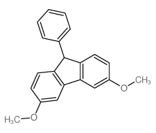 3,6-dimethoxy-9-phenyl-9H-fluorene Structure