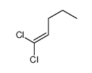 1,1-dichloropent-1-ene Structure