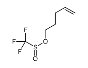 pent-4-enyl trifluoromethanesulfinate Structure