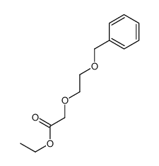 ethyl 2-(2-phenylmethoxyethoxy)acetate结构式