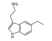 2-(5-ethyl-1H-indol-3-yl)ethanamine Structure