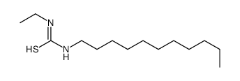 1-ethyl-3-undecylthiourea结构式