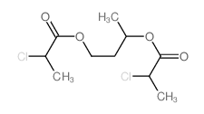 3-(2-chloropropanoyloxy)butyl 2-chloropropanoate Structure