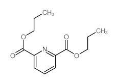 2,6-Pyridinedicarboxylicacid, 2,6-dipropyl ester结构式