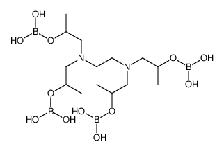 NNNNTETRAKIS2DIHYDROXYBOROXYPROPYLETHYLENEDIAMINE Structure