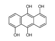 anthracene-1,5,9,10-tetrol结构式