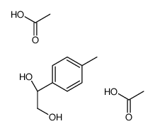 acetic acid,(1S)-1-(4-methylphenyl)ethane-1,2-diol Structure