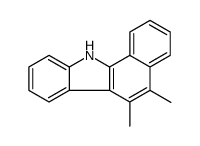 5,6-dimethyl-11H-benzo[a]carbazole结构式