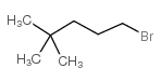 1-溴-4,4-二甲基戊烷结构式
