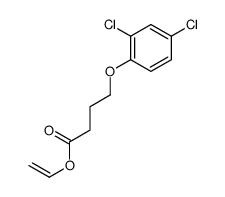 ethenyl 4-(2,4-dichlorophenoxy)butanoate结构式