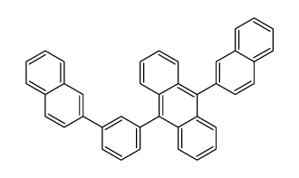 Anthracene, 9-(2-naphthalenyl)-10-[3-(2-naphthalenyl)phenyl]- Structure