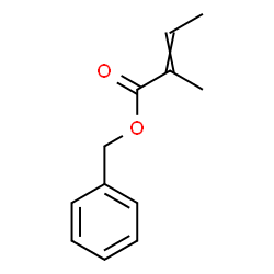 benzyl tiglate Structure