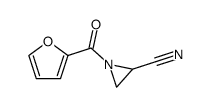 2-Aziridinecarbonitrile,1-(2-furanylcarbonyl)-(9CI) structure