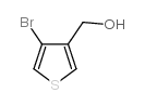 (4-溴噻吩-3-基)甲醇结构式