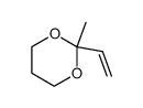 2-Methyl-2-vinyl-1,3-dioxolane结构式