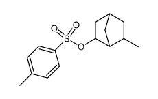 Toluene-4-sulfonic acid 6-methyl-bicyclo[2.2.1]hept-2-yl ester结构式