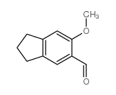 6-Methoxy-5-indanecarbaldehyde Structure