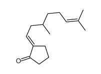 (E)-decen-1-yl cyclopentanone结构式
