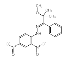 N-[(2-methoxy-2-methyl-1-phenyl-propylidene)amino]-2,4-dinitro-aniline picture