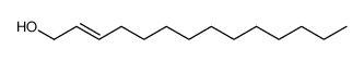 (E)-Tetradec-2-en-1-ol Structure