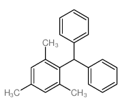 Benzene,2-(diphenylmethyl)-1,3,5-trimethyl-结构式