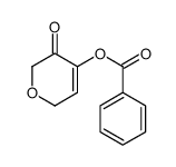 (5-oxo-2H-pyran-4-yl) benzoate Structure