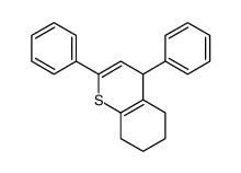 2,4-diphenyl-5,6,7,8-tetrahydro-4H-thiochromene Structure