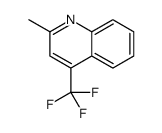 2-methyl-4-(trifluoromethyl)quinoline结构式