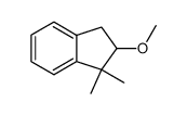 2-methoxy-1,1-dimethylindane结构式