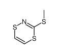 3-Methylthio-1,4,2-dithiazine结构式