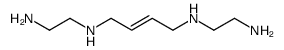 N,N'-bis(2-aminoethyl)but-2-ene-1,4-diamine Structure