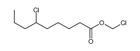 chloromethyl 6-chlorononanoate结构式