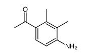 Ethanone, 1-(4-amino-2,3-dimethylphenyl)- (9CI)结构式