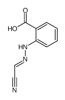 Benzoic acid, 2-[(cyanomethylene)hydrazino]- (9CI)结构式