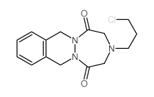 3-(3-Chloropropyl)-3,4,7,12-tetrahydro-1H-[1,2,5]triazepino[1,2-b]phthalazine-1,5(2H)-dione Structure