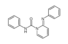 1-phenylcarbamoyl-2-phenylimino-1,2-dihydropyridine Structure