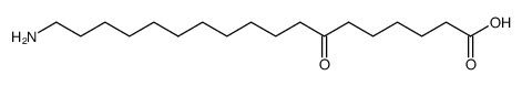 ω-Amino-7-oxo-stearinsaeure结构式