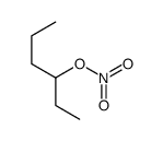 3-Hexanol, nitrate结构式