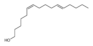 (6Z,11E)-6,11-Hexadecadien-1-ol Structure