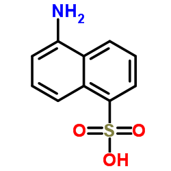 5-氨基-1-萘磺酸结构式