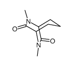 6,8-Diazabicyclo[3.2.2]nonane-7,9-dione,6,8-dimethyl-(9CI) structure