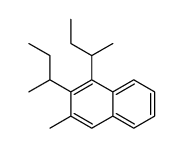 1,2-di(butan-2-yl)-3-methylnaphthalene结构式