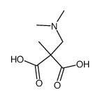 dimethylaminomethyl-methyl-malonic acid Structure