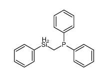diphenyl((phenylsilyl)methyl)phosphane结构式