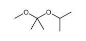 2-methoxy-2-propan-2-yloxypropane Structure