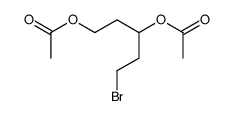 1,3-diacetoxy-5-bromo-pentane Structure