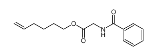 5-hexenyl hippurate Structure